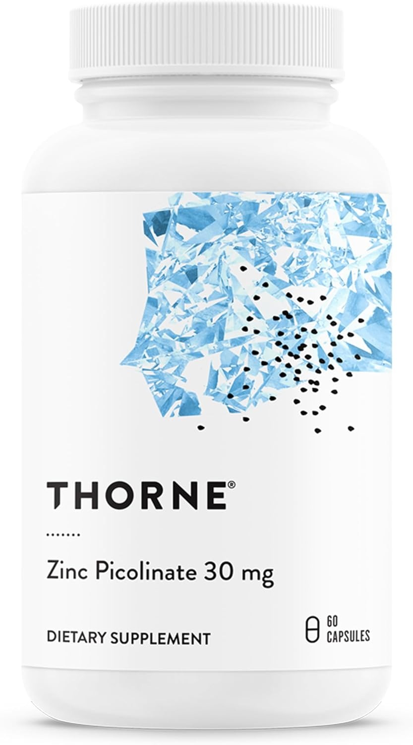 THORNE Zinc Picolinate 30 mg Highly Absorbable Zinc 180 Capsules in Pakistan