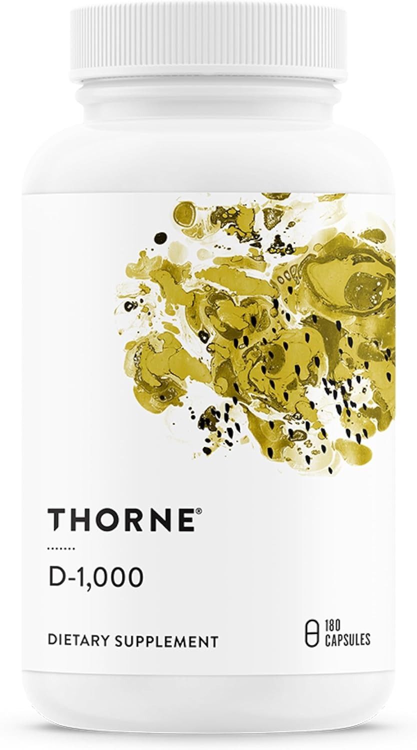 THORNE Vitamin D-1,000 Vitamin D3 Supplement 1,000 IU 90 Capsules in Pakistan