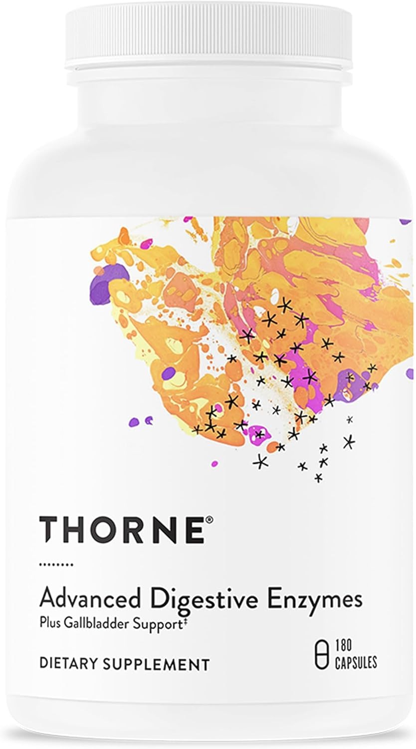Thorne Advanced Digestive Enzymes Pepsin & Betaine HCl 180 Capsules in Pakistan