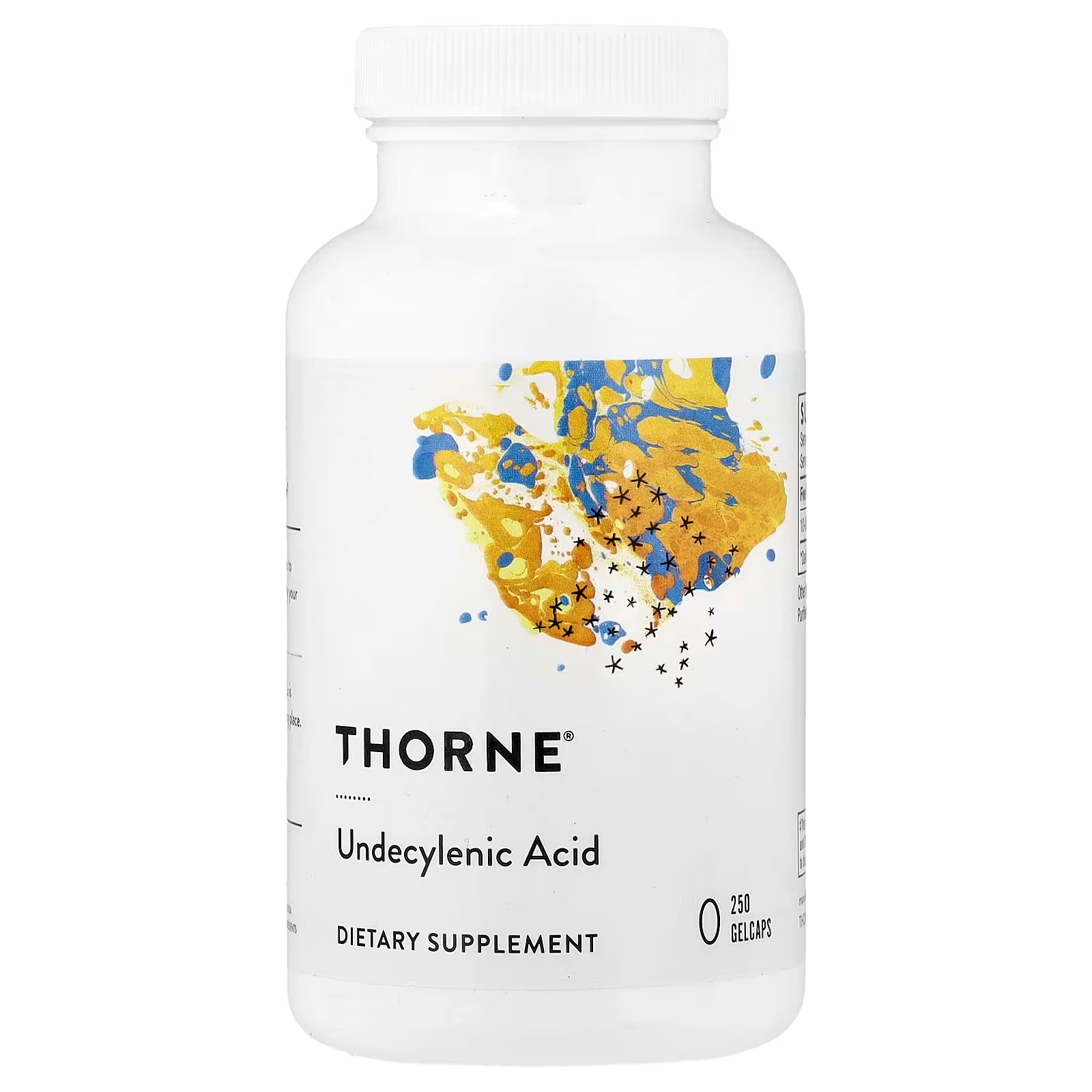 THORNE Undecylenic Acid Fatty Acid Support Gut & Vaginal Flora 250 Gelcaps in Pakistan