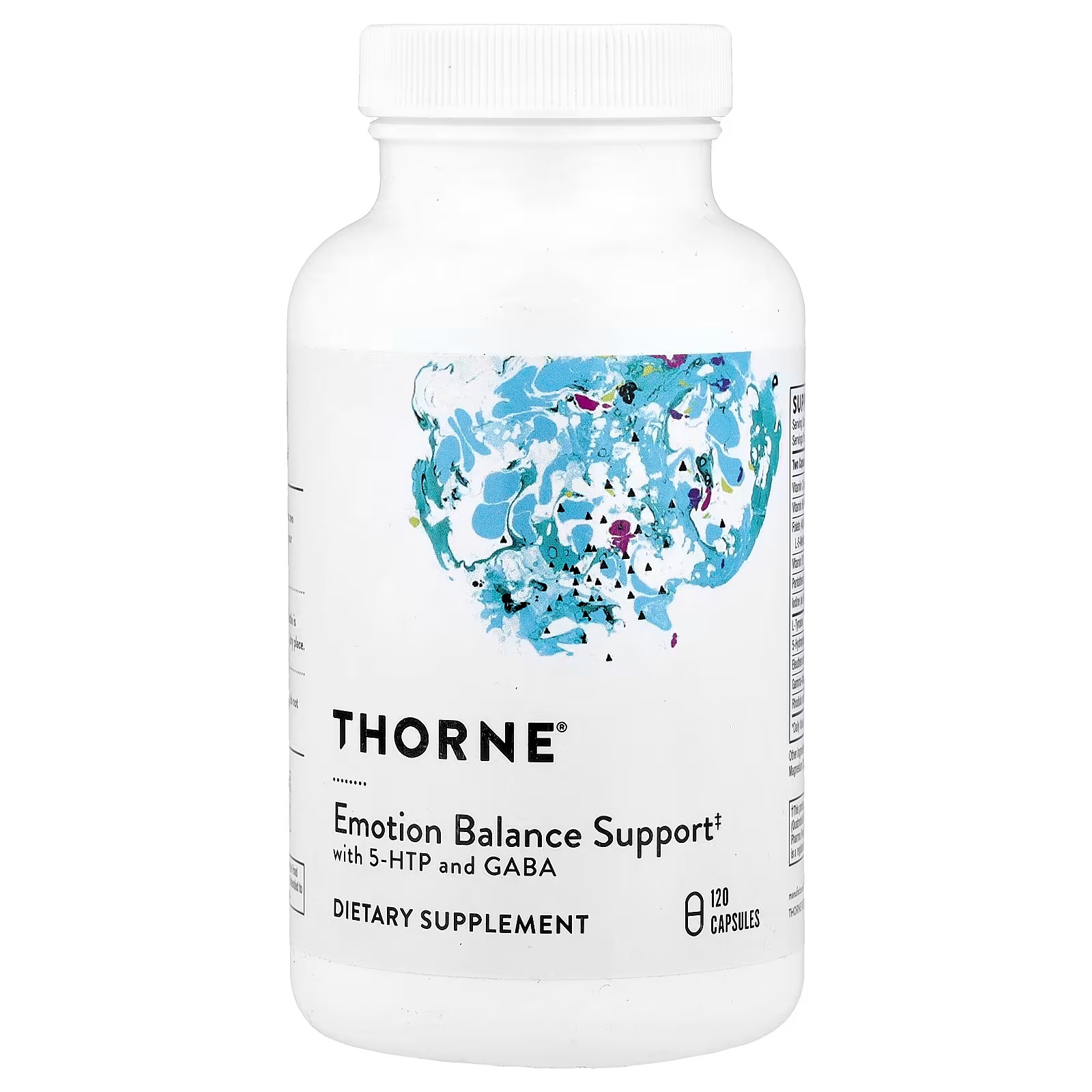 THORNE Emotion Balance Support Supports Mood & Stress Management 120 Capsules