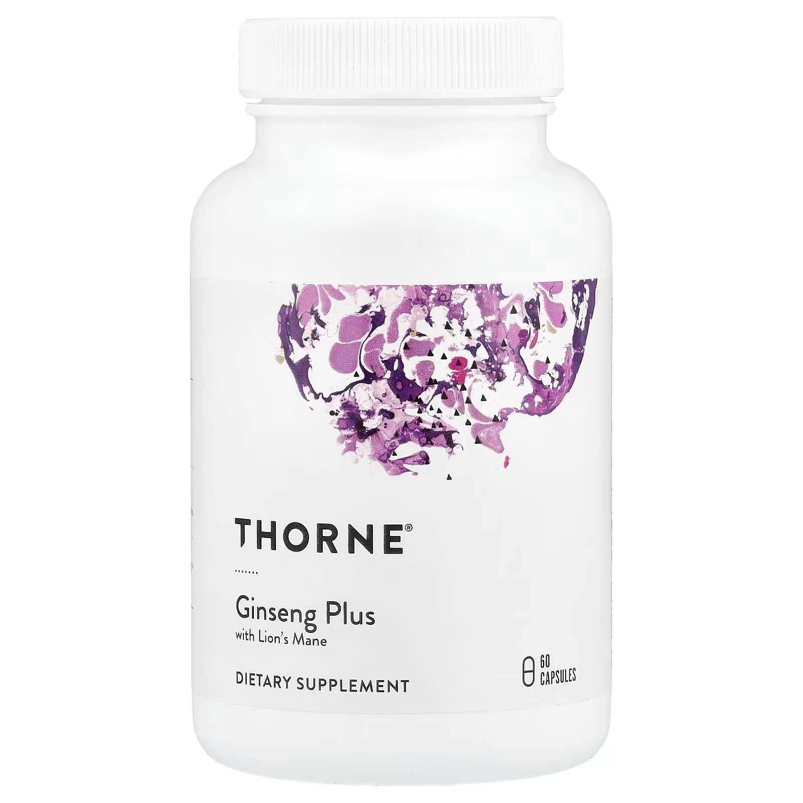 THORNE Ginseng Plus Korean Red Ginseng & Lion's Mane 60 Capsules in Pakistan