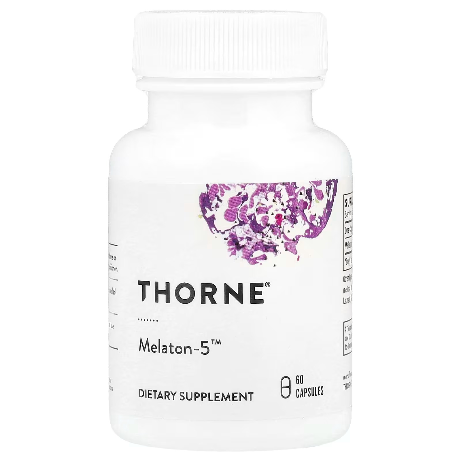 THORNE Melaton-3 5 mg Melatonin 60 Capsules