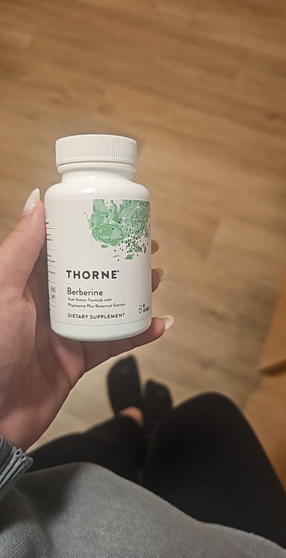 THORNE Berberine Dual Action Phytosome & HCl Formula 60 Capsules Supports Heart & Metabolic Health thumbnail 4