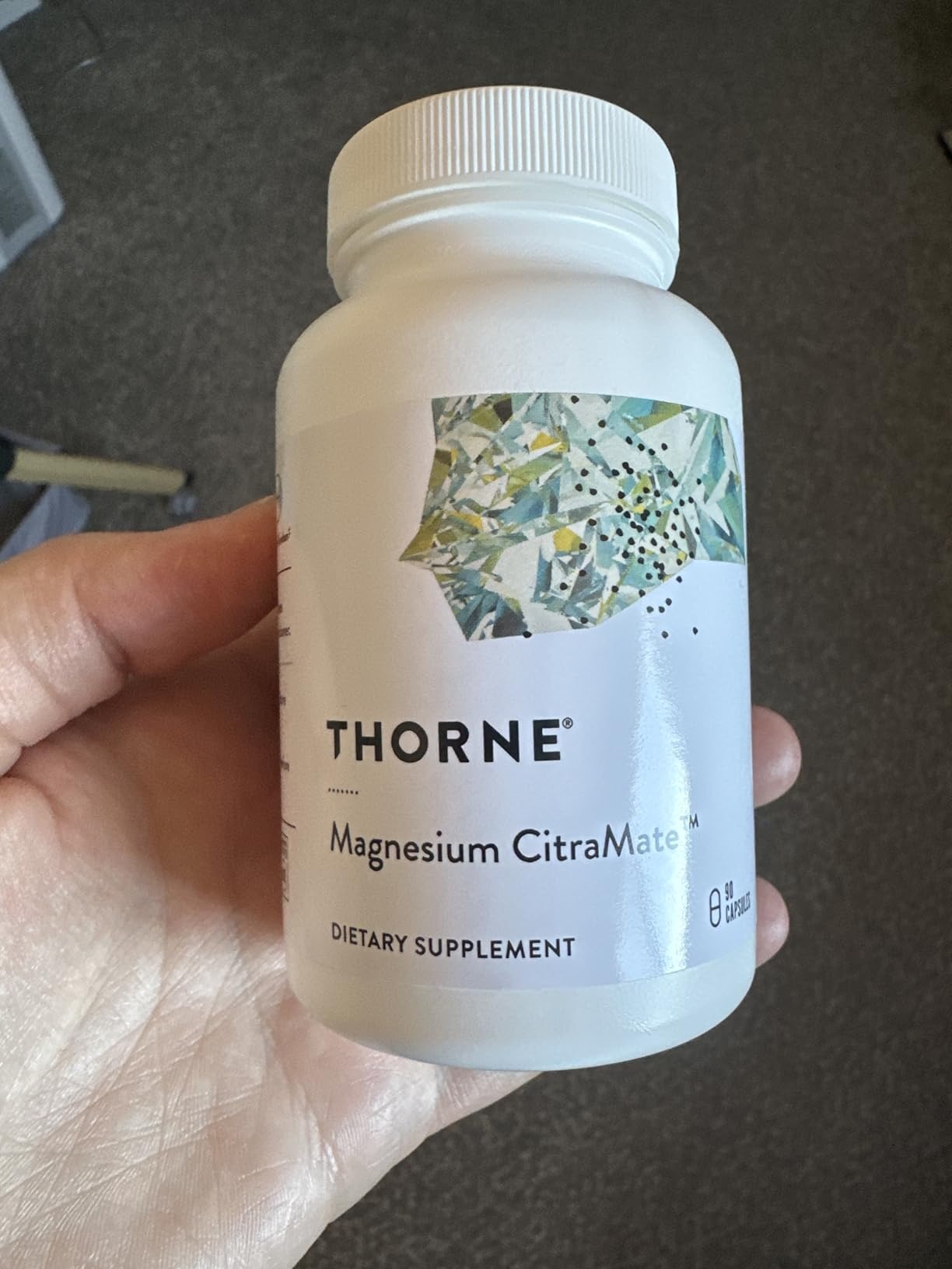 THORNE Magnesium CitraMate & Malate 90 Capsules in Pakistan thumbnail 3