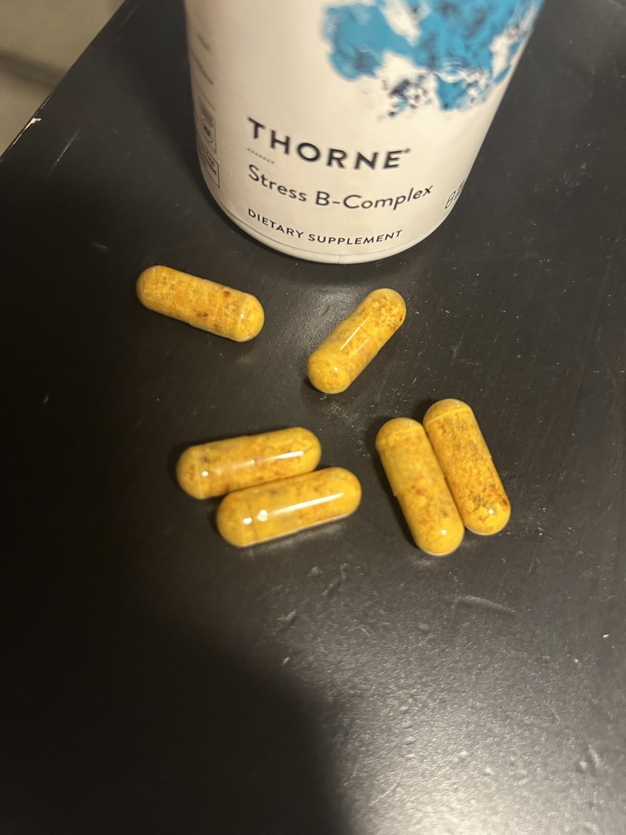 THORNE Stress B-Complex 8 B Vitamins & Choline with Extra B5 60 Capsules in Pakistan thumbnail 3