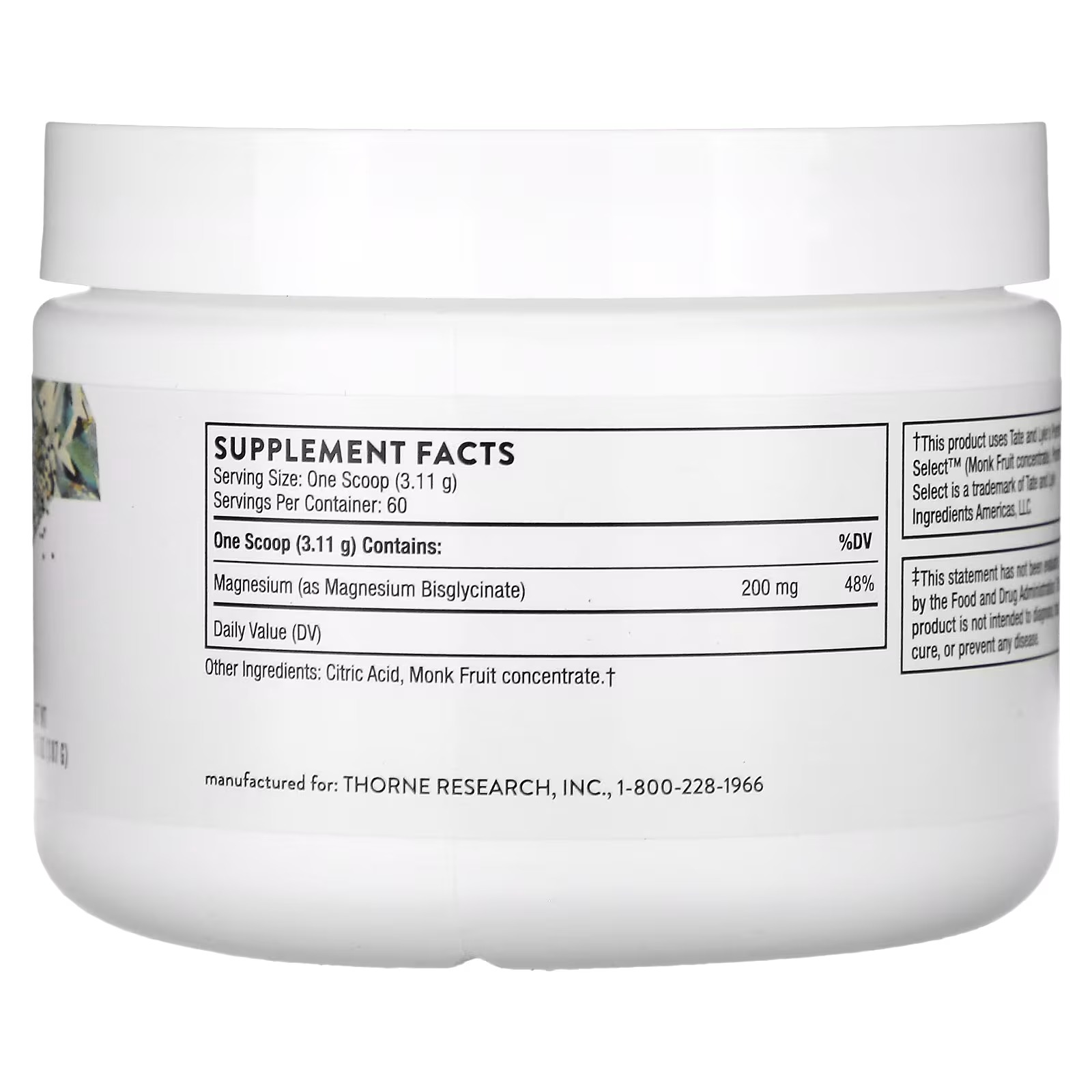 Thorne Magnesium Bisglycinate in Pakistan thumbnail 4