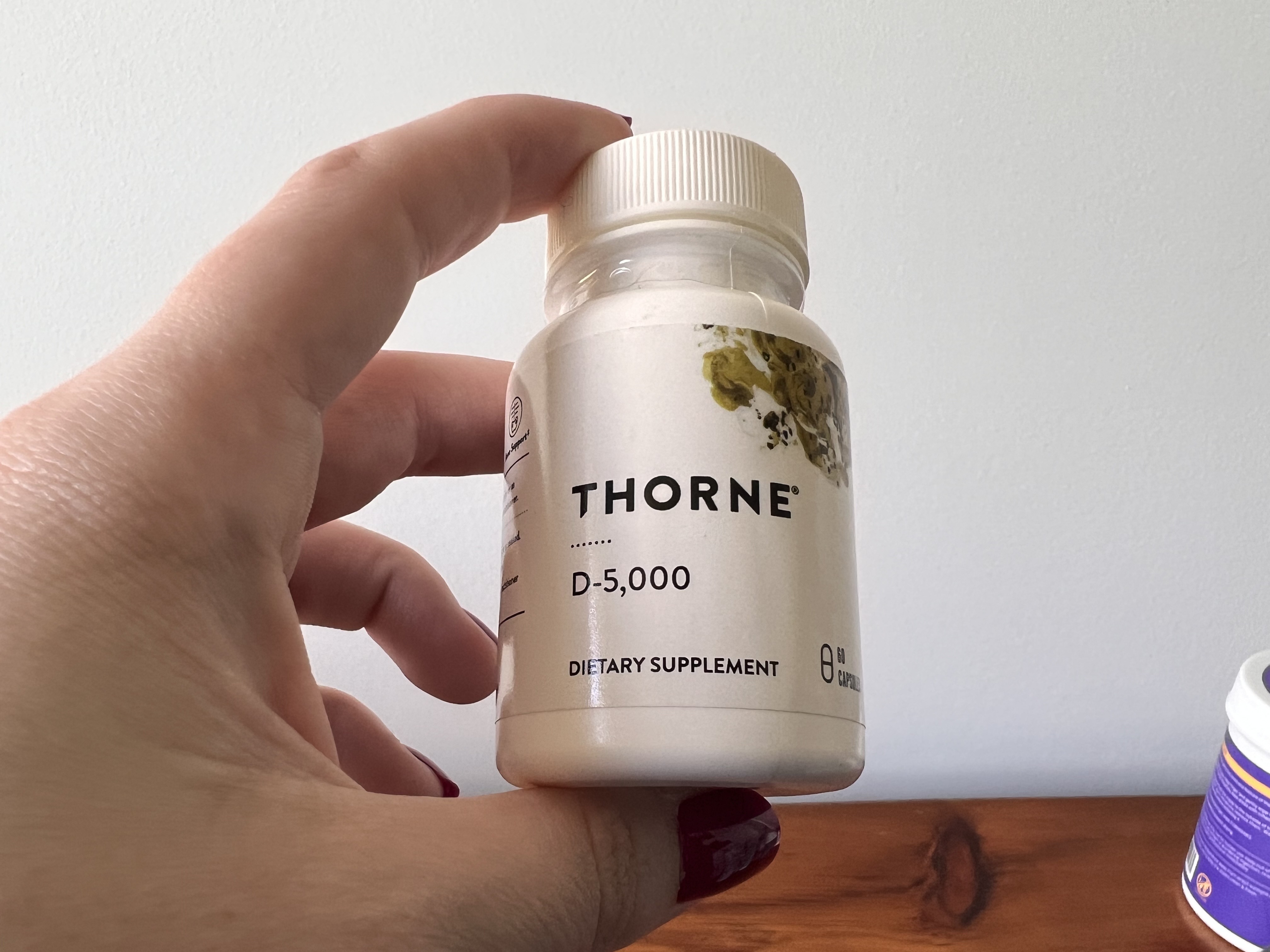 THORNE Vitamin D-5,000 Vitamin D3 Supplement 5,000 IU 60 Capsules in Pakistan thumbnail 2