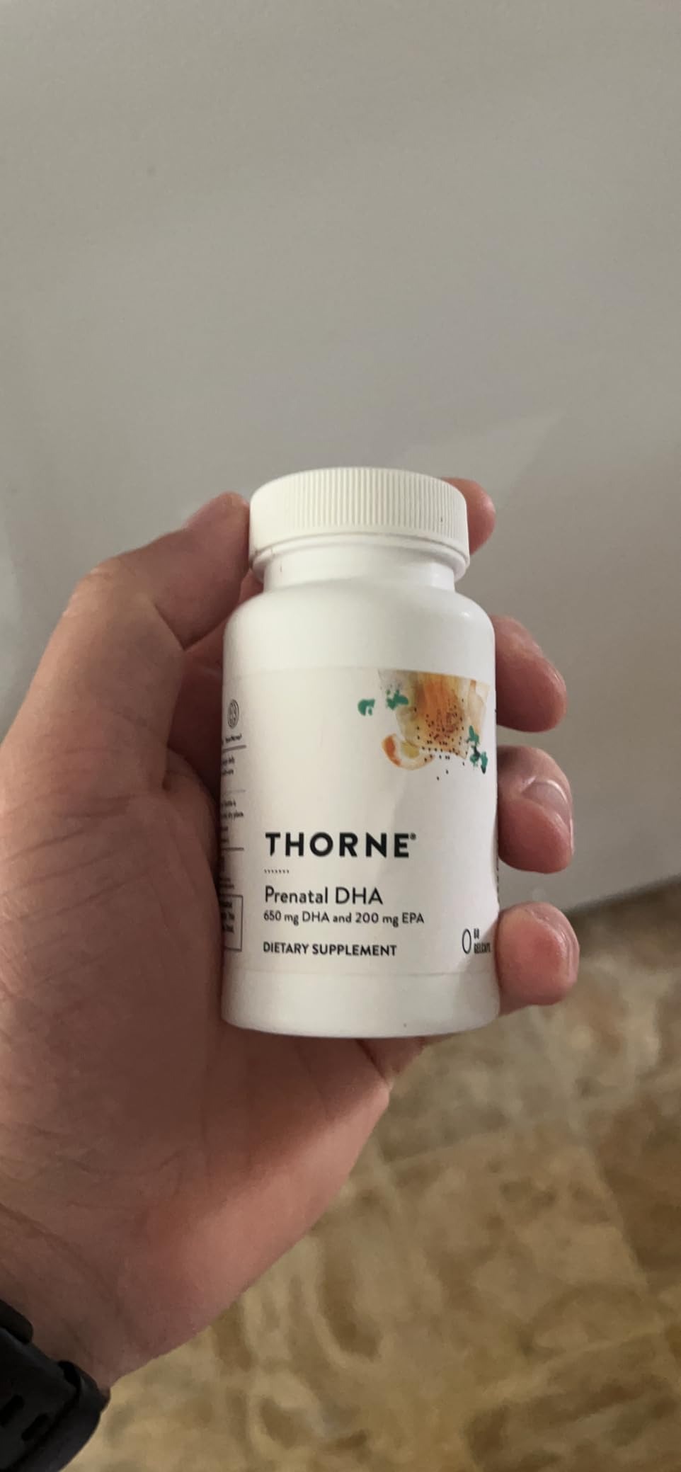 THORNE Prenatal DHA Omega-3 Fish Oil with EPA & DHA 60 Softgels in Pakistan thumbnail 6