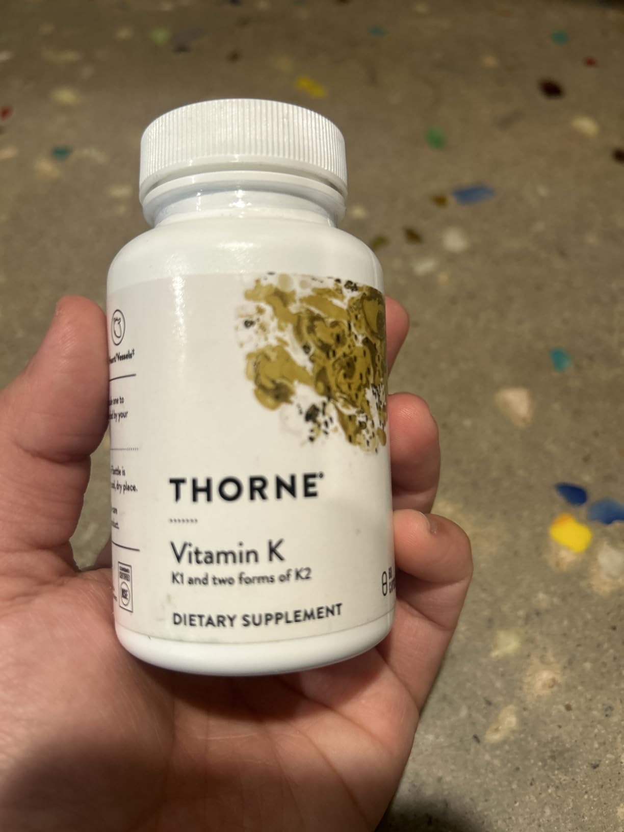 THORNE Vitamin K Vitamins K1 and K2 60 Capsules in Pakistan thumbnail 4