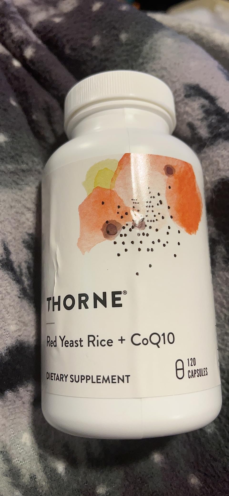 THORNE Red Yeast Rice + CoQ10 Provides Antioxidant Support 120 Capsules in Pakistan thumbnail 2