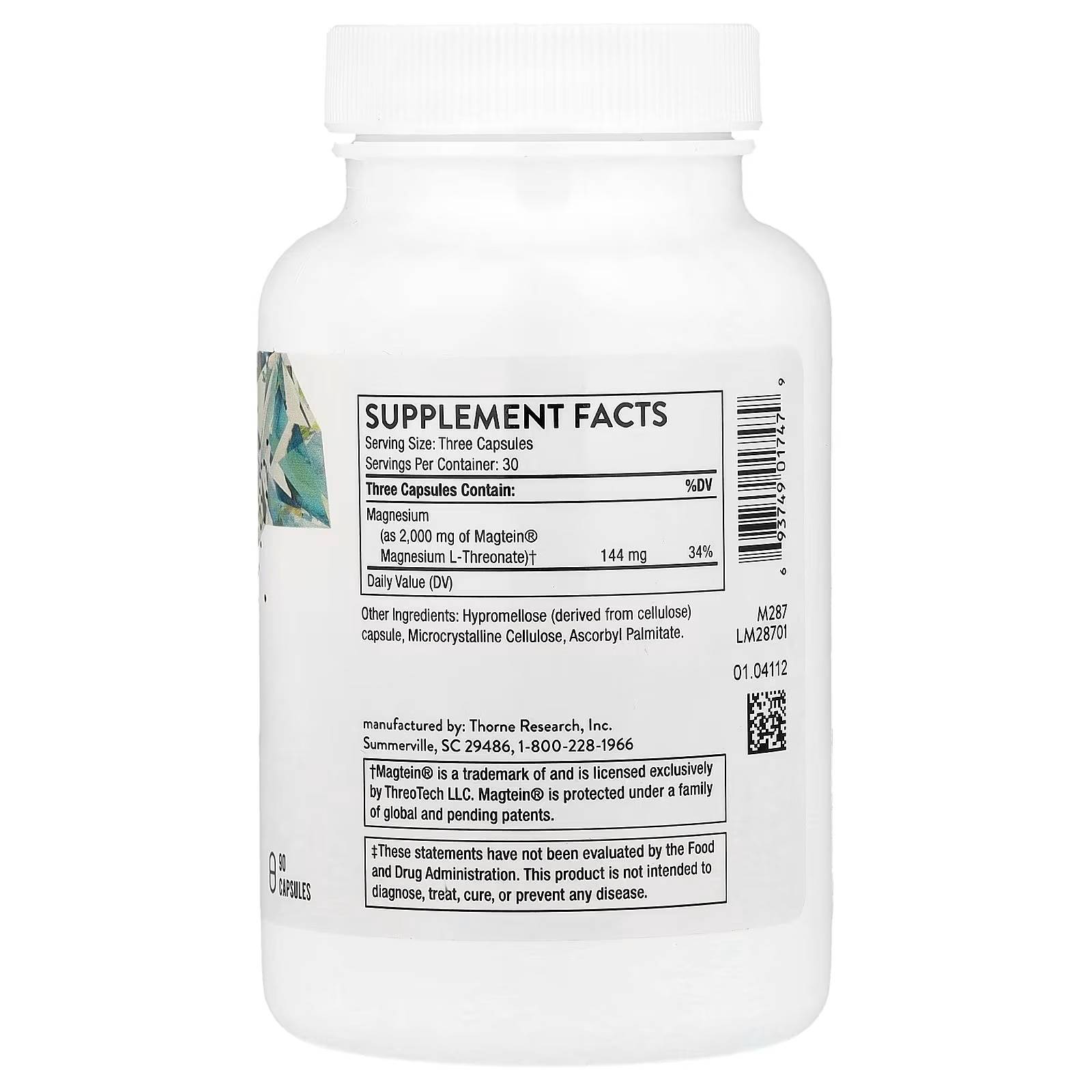 Thorne Cognitive Vitality 90 Capsules in Pakistan thumbnail 2