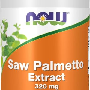 NOW Supplements Saw Palmetto Extract 320 mg with Pumpkin Seed Oil Men's Health 90 Veg Softgels