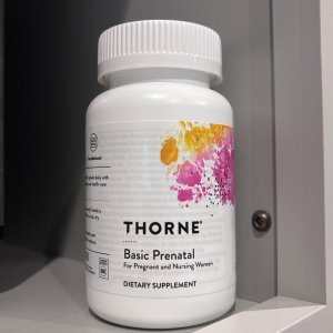 THORNE Basic Prenatal Includes Active Folate Choline &amp; Iron 90 Capsules in Pakistan