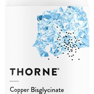 THORNE - Copper Bisglycinate - Optimally Absorbed, Mineral Chelate Copper 60 Capsules in Pakistan