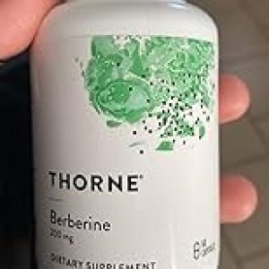 THORNE Berberine 200 mg Berberine HCl Supplement 60 Capsules