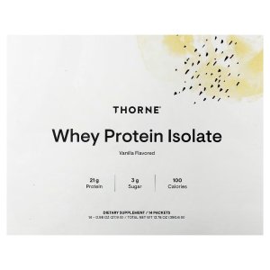 Thorne Whey Protein Isolate Vanilla 14 Packets in Pakistan